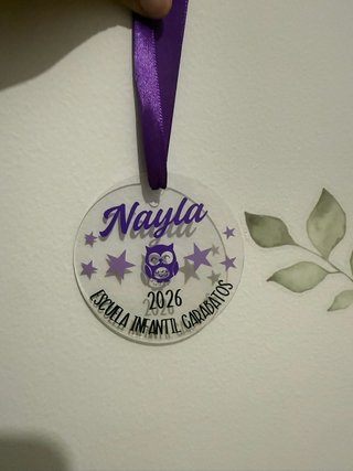 Medallas personalizada graduación colegio