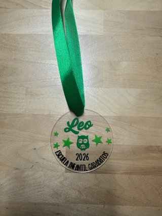 Medallas personalizada graduación colegio