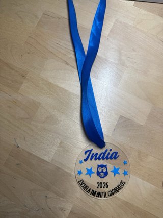 Medallas personalizada graduación colegio