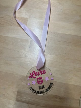Medallas personalizada graduación colegio