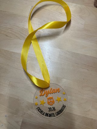 Medallas personalizada graduación colegio
