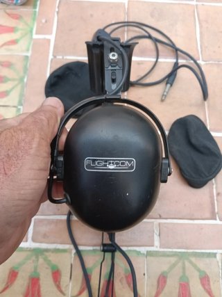 Auriculares Flightcom para pilotos