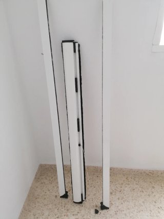 Mosquiteras enrollables aluminio blanco