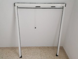 Mosquiteras enrollables aluminio blanco
