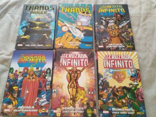 Lote de comic marvel
