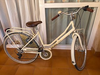Bicicleta Berg Vintage con Luces y Portabultos