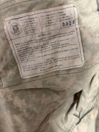 Camisa US Army ACU Talla S Regular