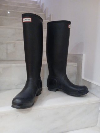 Botas Hunter Negras Talla 39