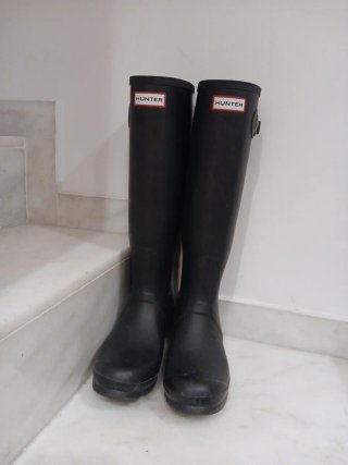 Botas Hunter Negras Talla 39