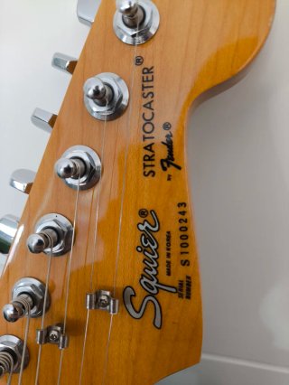 Squier Stratocaster Korea 1991 nitrocelulosa