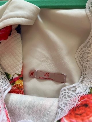 Vestido estampado floral para chica