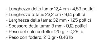 Coltello da sub con fodero