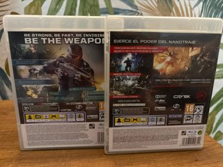 Crysis 2 y Crysis 3 Edición Limitada PS3