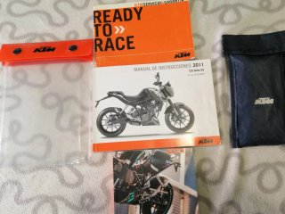 KTM Duke 125 como nueva