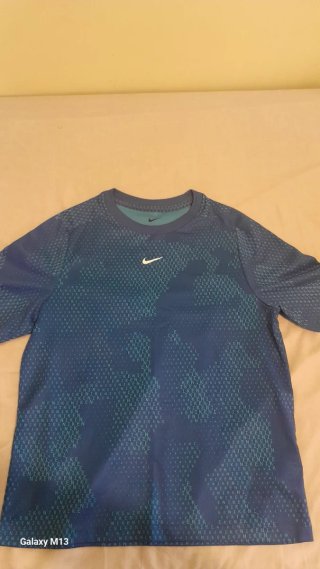 Camiseta niño Nike Azul Talla L