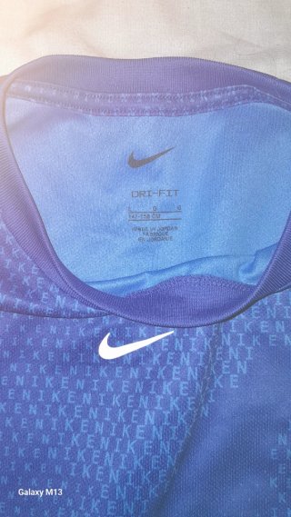 Camiseta niño Nike Azul Talla L