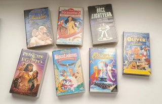 Pack 7 Películas Disney VHS (Español)