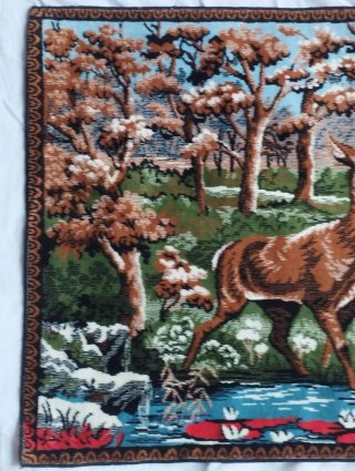 Tapiz Ciervos en la Naturaleza (180×65 aprox.)