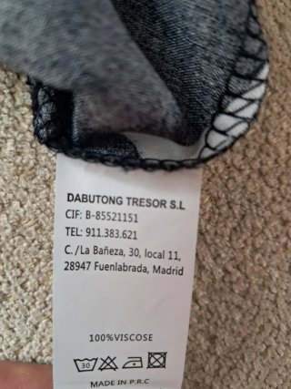 Vestido corto mujer estampado peces