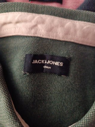 Polo Jack&Jones blanco talla XXL