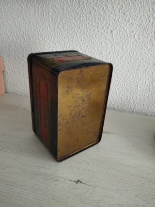 Antigua caja de azafranes Enrique Fuster