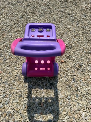 Carrello gioco rosa e viola