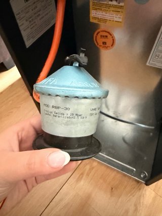 Estufa de gas LLAMA AZUL N 4200