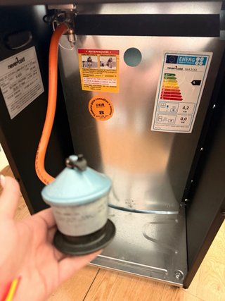 Estufa de gas LLAMA AZUL N 4200