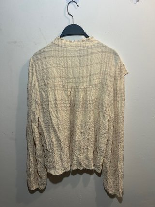 Blusa Zara Beige Talla XXL