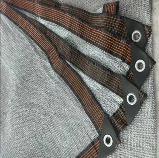 2 Toldos Malla Sombra 3X4 Gris