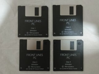 Juego de PC Front Lines caja grande cartón retro