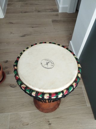 Djembe africano artesanal semiprofesional