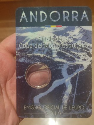 2 Euros Andorra 2019 Sky