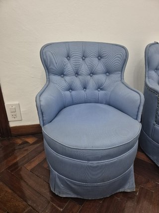 Descalzadora vintage azul