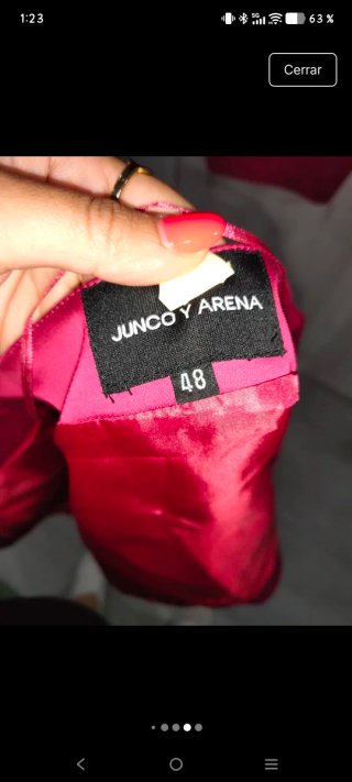 Conjunto vestido y torera berenjena