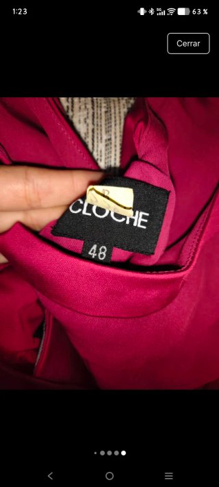 Conjunto vestido y torera berenjena