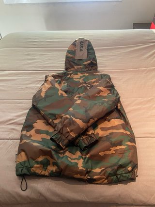 Chaqueta cortavientos DC Shoes camuflaje - Talla M