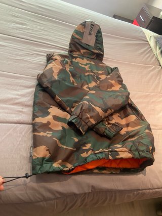 Chaqueta cortavientos DC Shoes camuflaje - Talla M