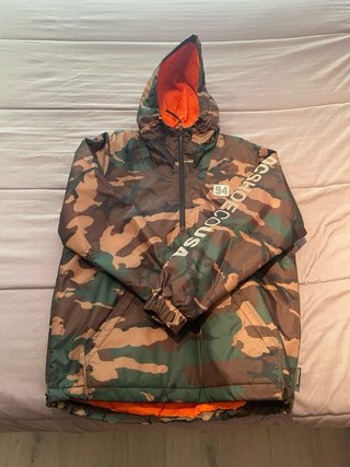 Chaqueta cortavientos DC Shoes camuflaje - Talla M