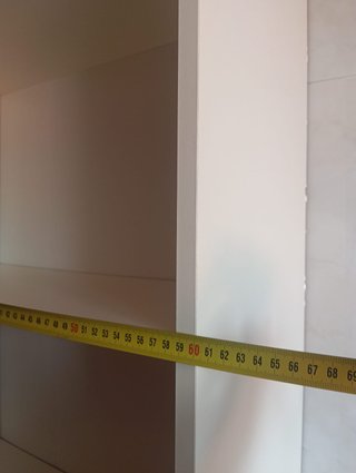 Librería GERSBY IKEA 180x60cm Blanca