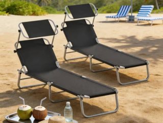 Hamacas Plegables Playa/Piscina