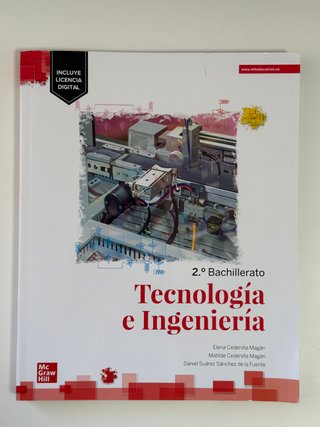 Tecnología e ingeniería, 2 bachillerato