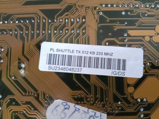 Shuttle -- Placa Base Socket 7