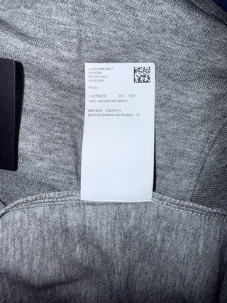 Camiseta Polo Boss Gris Talla XL