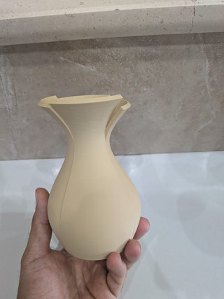 Vaso decorativo stampato 3D