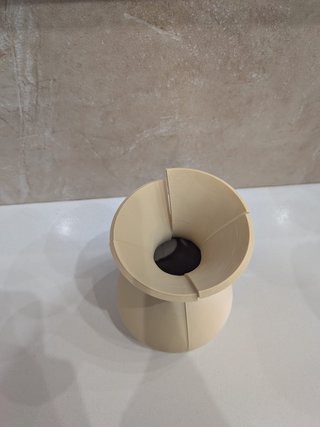 Vaso decorativo stampato 3D