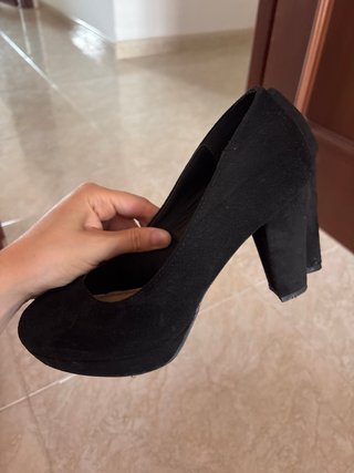 Zapatos tacón Marypaz negros talla 38