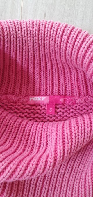 Jersey cuello alto rosa