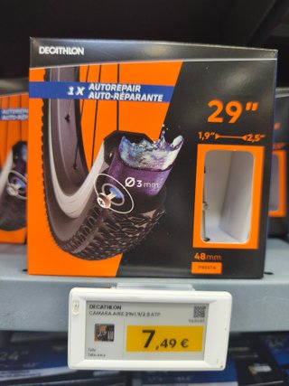 Cámaras Autoreparadoras para bicicletas de montañ