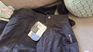 Pantalón Esquí Columbia Hombre Nuevo. Talla L Negr